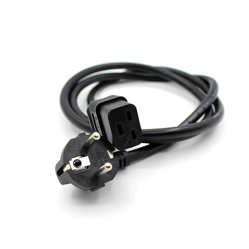 Cable de Alimentación C19 – Minería ASIC · IEC 60320 C19/C20 · 16A · Antminer Whatsminer