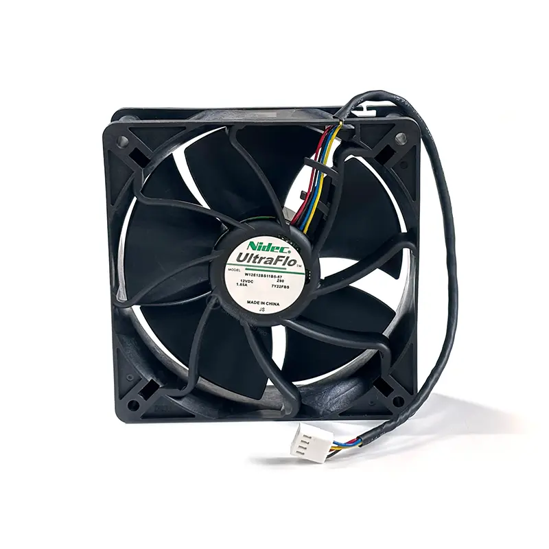 Ventilador de refrigeración Original Nidec 12V 1.65A 6000RPM para Antminer 