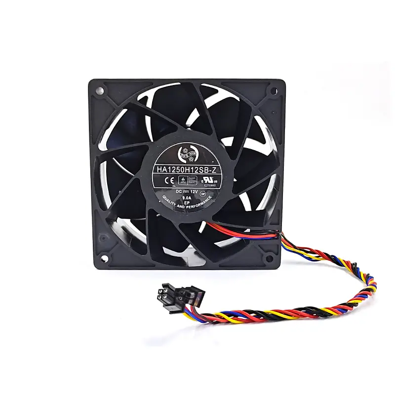 Ventilador de refrigeración HA1250H12SB-Z 12V 9A Avalon 1346 · 1366 · 1566 – 120mm · 4 pines PWM