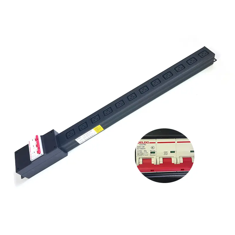 Regleta PDU con conector C19  12 ENTRADAS        100A -380V-