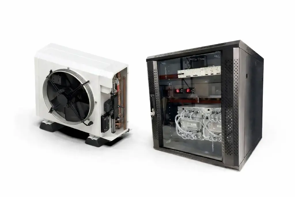 pack rack Hydro antminer + drycooler 15 kw     Solución Profesional Lista para Minar