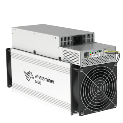 Whatsminer M60S++ 220TH – Minero ASIC Bitcoin SHA-256 · 3.410 W · 15,5 J/TH