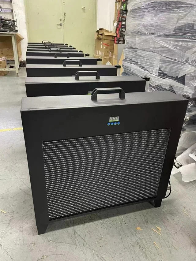 Dry Cooler M2 12 kW – Enfriamiento compacto Para minería ASIC y sistemas Hydro · Plug & Play