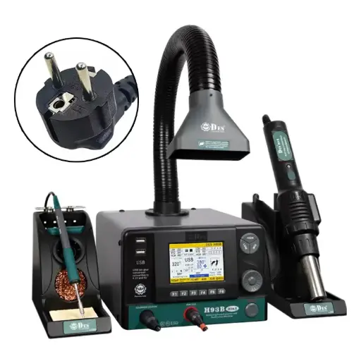 Estación de soldadura con purificador de aire