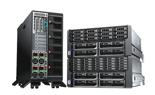 Servidor Web Dedicado – Rack de alta densidad · Hosting profesional · Alta disponibilidad
